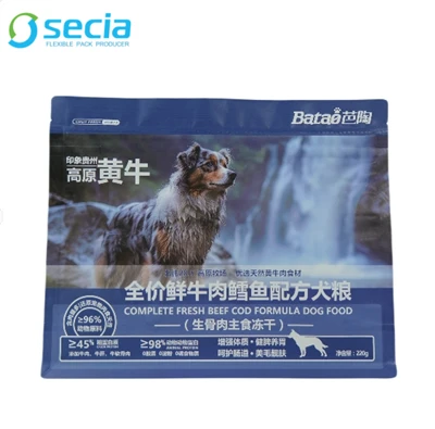 Embalatge complet d'aliments per a mascotes de fórmula fresca