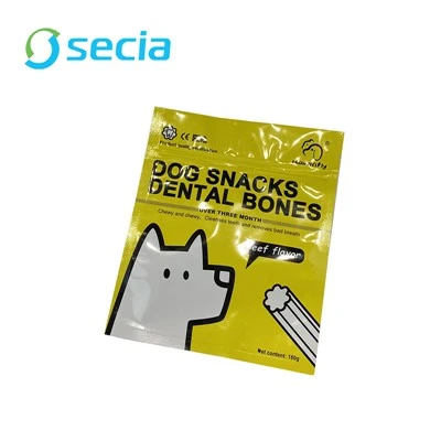 Bossa d'ossos dentals per aperitius per a gossos
